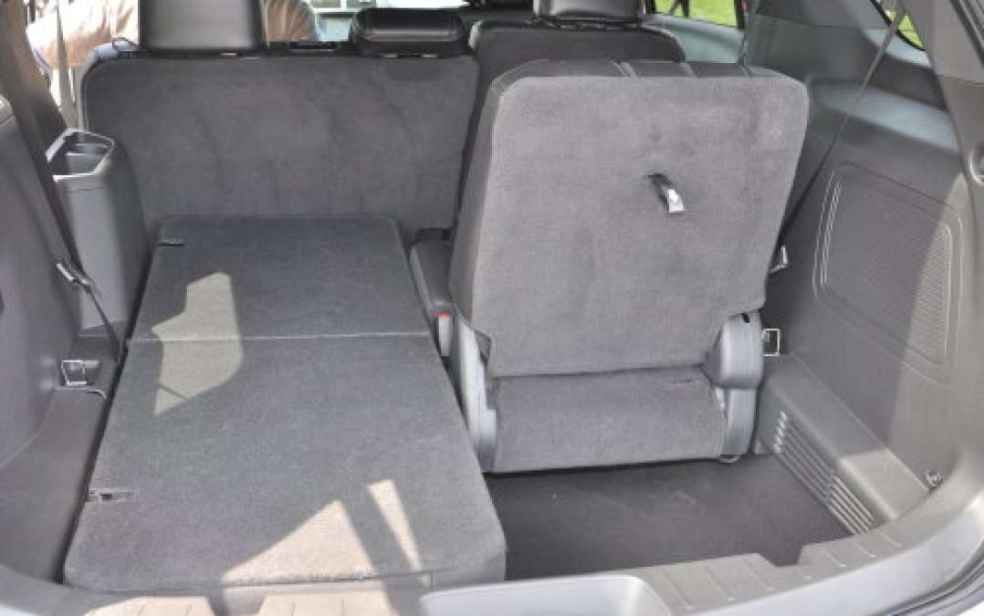 The third row seating area of the 2011 Ford Explorer Torque News